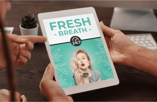 Fresh Breath 24/7 free bonus eBook with DentiCore